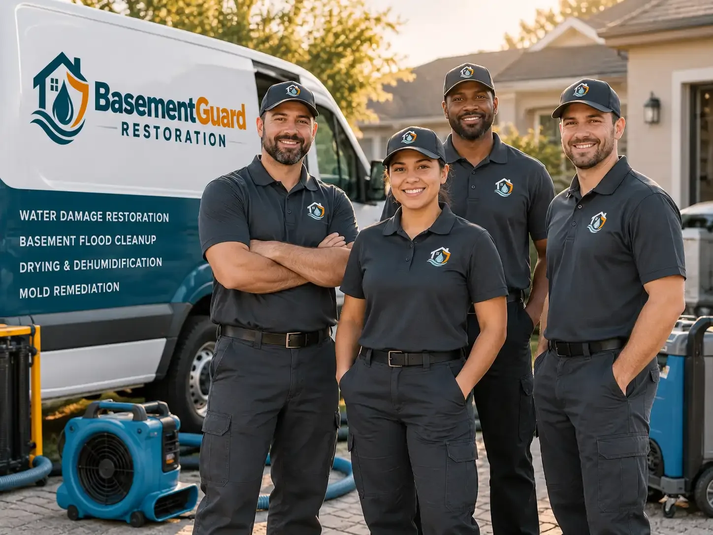 Basement Water Damage Restoration company in Coulters, PA